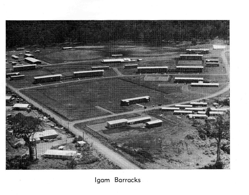 The Role of Igam Barracks at Lae, Papua New Guinea - The Role of Igam Barracks at Lae, Papua New Guinea -