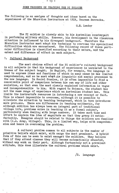 Two Further Extracts from the 1971 RAAEC Newsletter - Two Further Extracts from the 1971 RAAEC Newsletter -